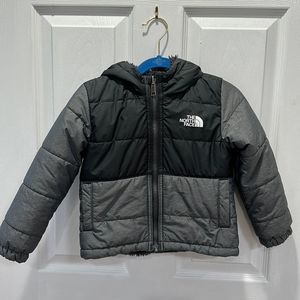 The North Face Kids Jacket - Black and Gray